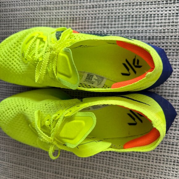 Men's Sz 8 Nike Vaporfly 3 Road Racing Shoes Volt/Scream Green/Barely Volt/Black - Picture 8 of 12